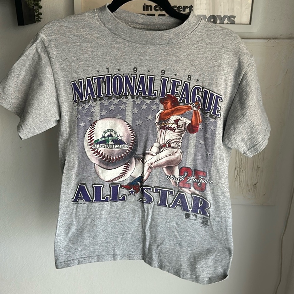 Vintage 1998 All Star Game Mark Mcguire Tshirt